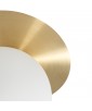 Wall lamp BORRA A modern sconce with brass disk UMMO