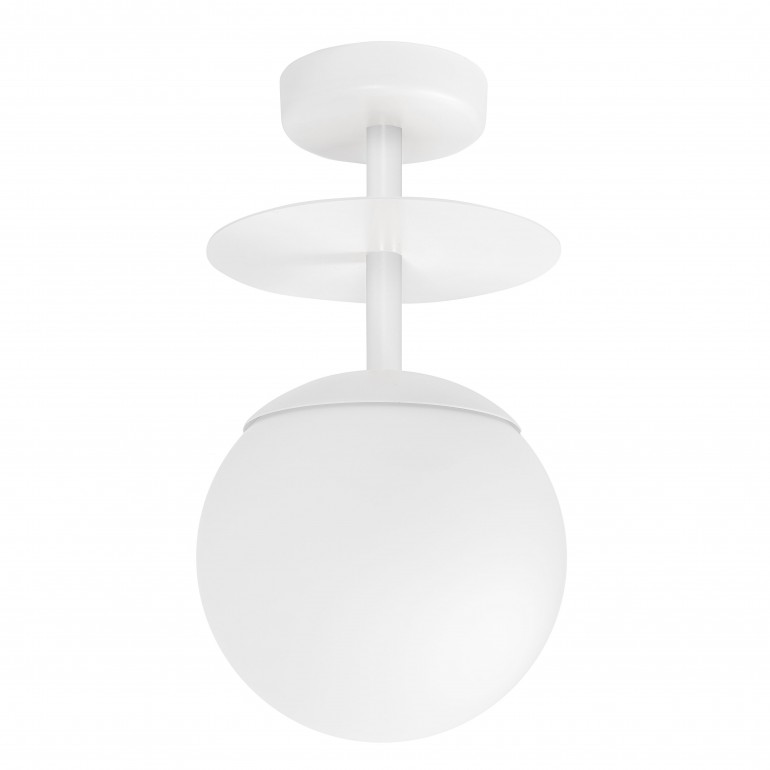 PLAAT B white plafond / ceiling lamp