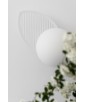 Decorative white wall lamp FYLLO B white sconce UMMO