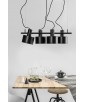 ENKEL 4 black ceiling pendant lamp