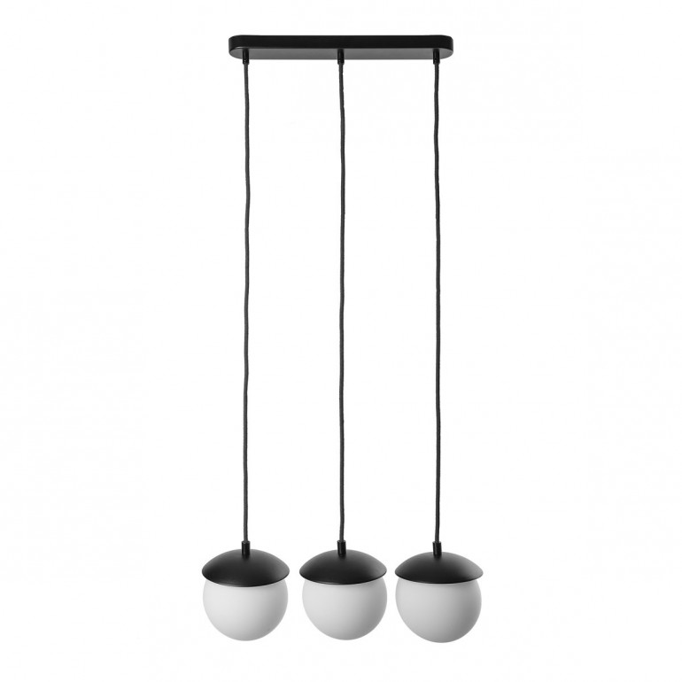 KUUL A black ceiling pendant lamp