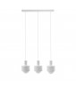 ENKEL 3 white ceiling pendant lamp