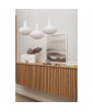 Triple ceiling hanging lamp on the TORNI A 3L strip, white Ummo
