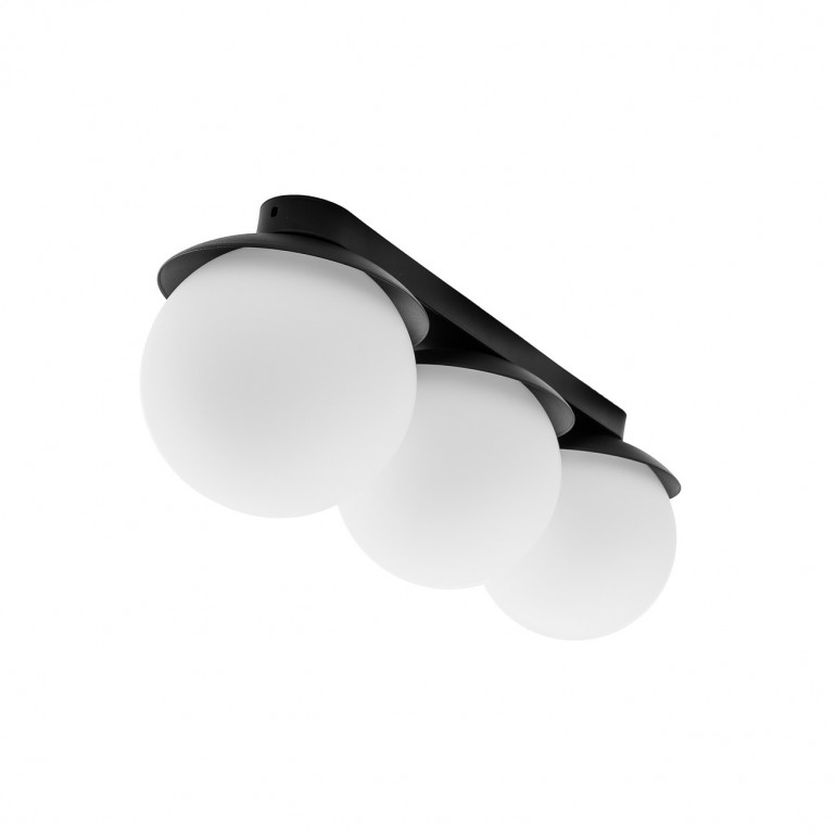 KUUL B black ceiling lamp / plafond