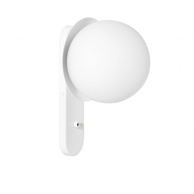 KUUL D1 White Wall Lamp / Wall Lamp With Switch