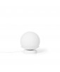 Table lamp KUUL ST white standing lamp with a white glass ball UMMO