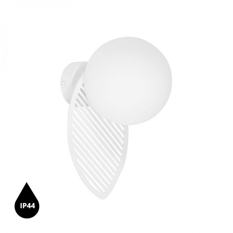 FYLLO B white wall lamp / sconce IP44