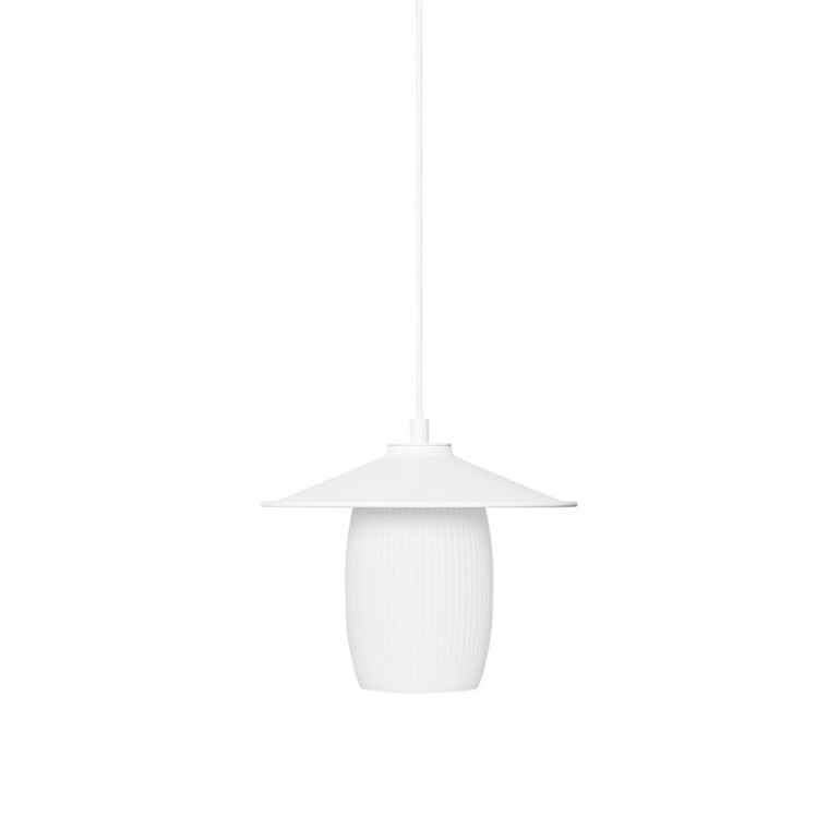 JINGU A white ceiling pendant lamp
