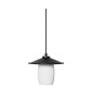 JINGU A black ceiling pendant lamp