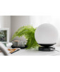 Table lamp KUUL ST white standing lamp with a white glass ball UMMO