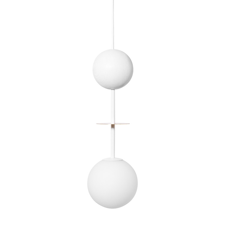 OIO A white ceiling pendant lamp