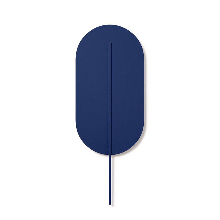 ROKKE navy blue wall lamp / wall sconce