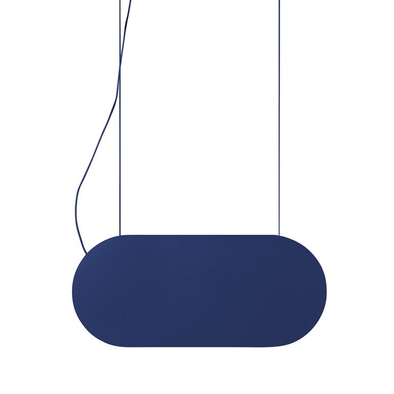 MALUMI A navy blue ceiling pendant lamp