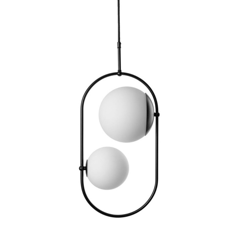KOBAN C black ceiling pendant lamp