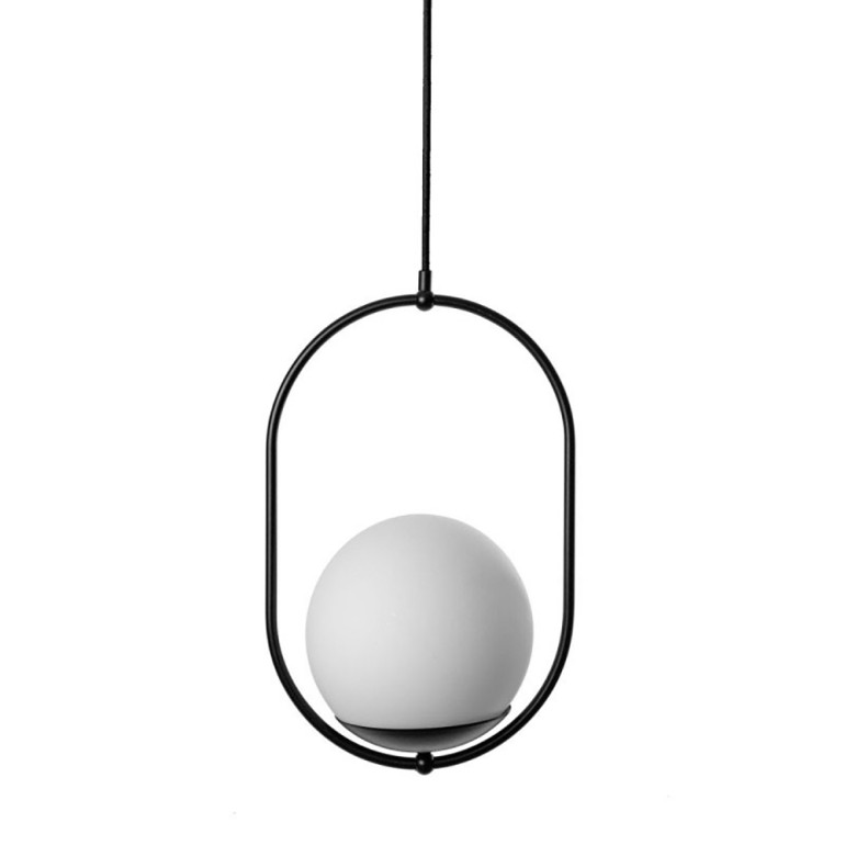 KOBAN B black ceiling pendant lamp
