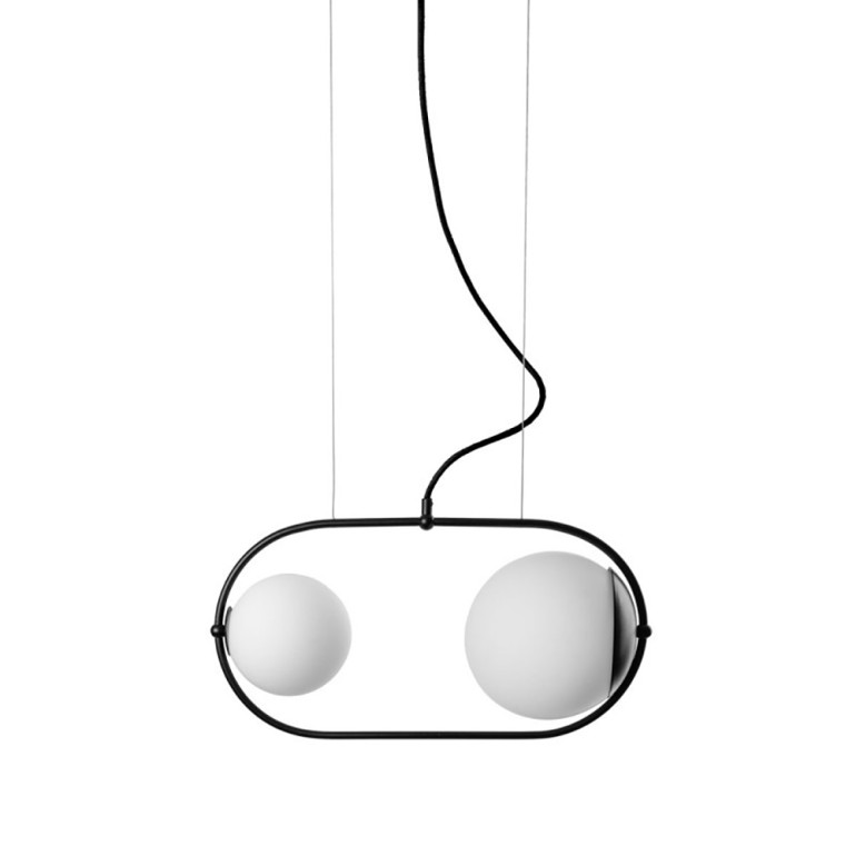 KOBAN A black ceiling pendant lamp