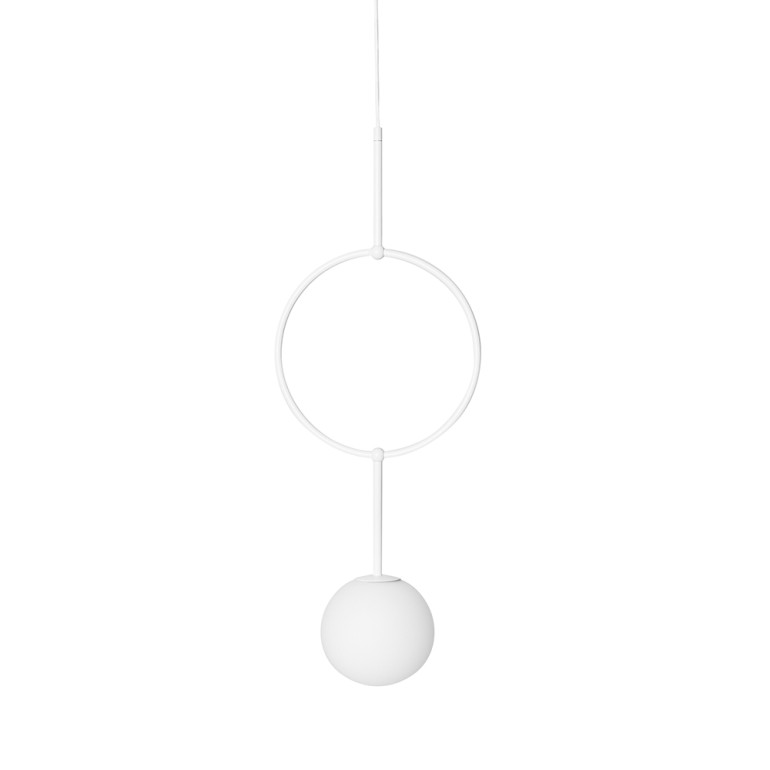 ISUULLA A white ceiling pendant lamp