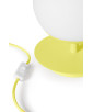 PLAAT ST yellow table lamp
