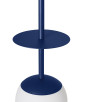 PLAAT A navy blue ceiling pendant lamp