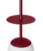 PLAAT A burgundy ceiling pendant lamp