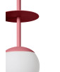 PLAAT A pink ceiling pendant lamp