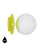 PLAAT C yellow wall lamp / sconce
