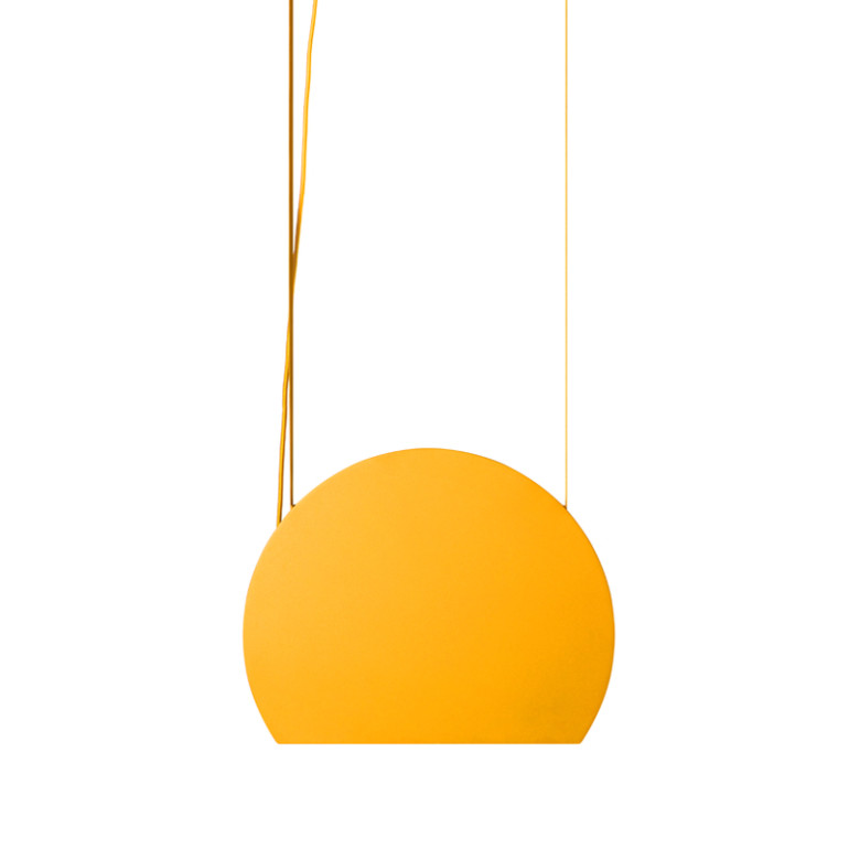MALUMI B Melon-Colored Ceiling Pendant Light