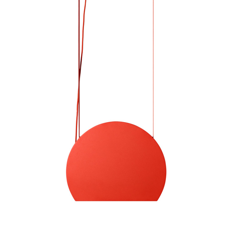 MALUMI B Red-Orange Ceiling Pendant Lamp