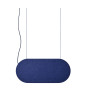 MALUMI A Acoustic Navy Blue Ceiling-Mounted Acoustic Pendant Light