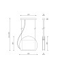 MALUMI B White Ceiling Pendant Light