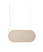 MALUMI A Acoustic Beige Ceiling-Mounted Acoustic Pendant Light