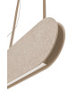 MALUMI A Acoustic Beige Ceiling-Mounted Acoustic Pendant Light