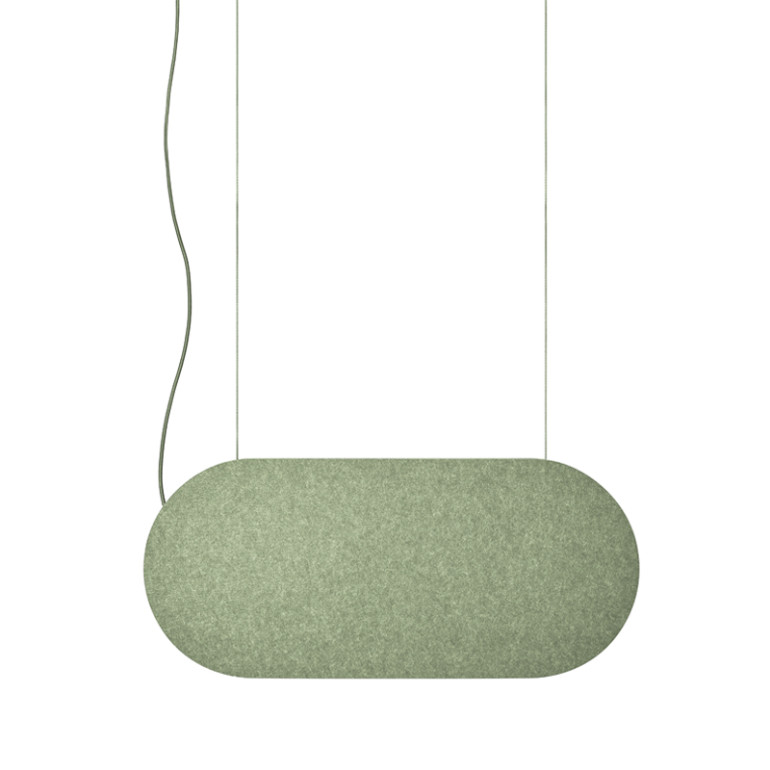MALUMI A Acoustic Olive Ceiling-Mounted Acoustic Pendant Lamp