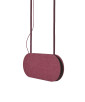 MALUMI A burgundy ceiling pendant lamp