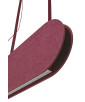 MALUMI A burgundy ceiling pendant lamp