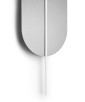 Wall lamp ROKKE black with decorative element UMMO
