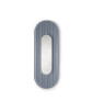 RIFLO W A Steel: Steel Wall Lamp / Sconce with Graphite Glass