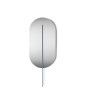 Wall lamp ROKKE black with decorative element UMMO