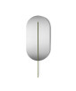 Wall lamp ROKKE black with decorative element UMMO