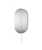 Wall lamp ROKKE black with decorative element UMMO