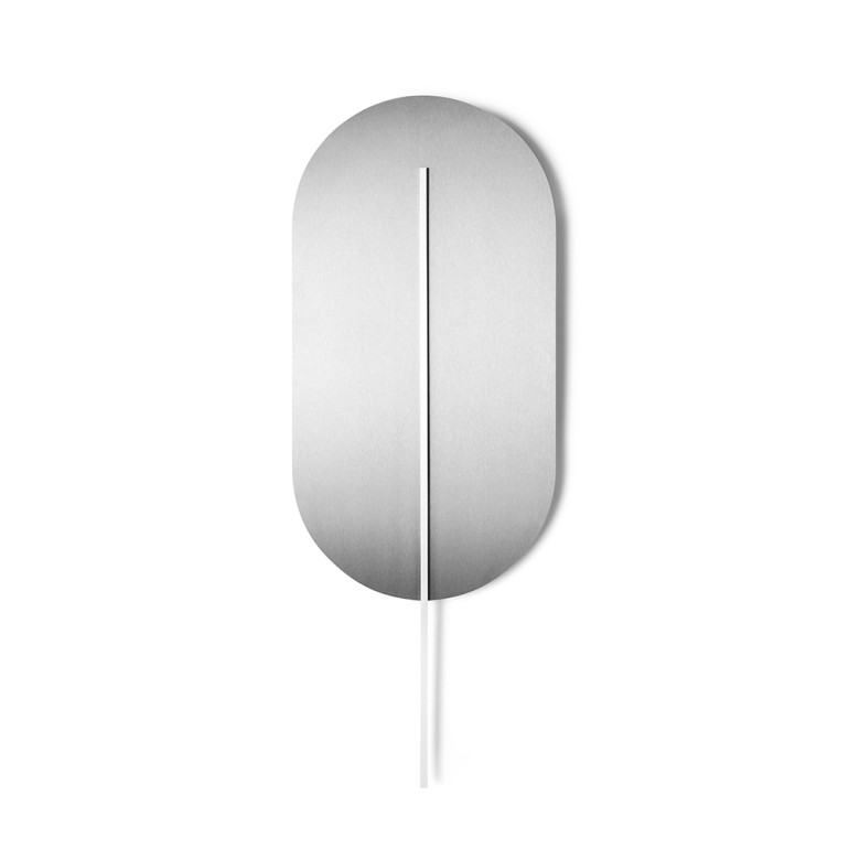 Wall lamp ROKKE black with decorative element UMMO