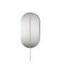 Wall lamp ROKKE black with decorative element UMMO