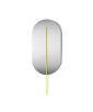 Wall lamp ROKKE black with decorative element UMMO